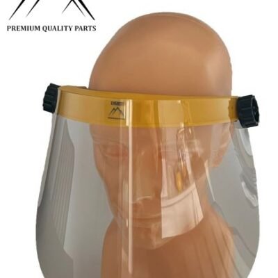 Apsauginis veido skydas, su permatomu skydeliu ir virvele EVEREST