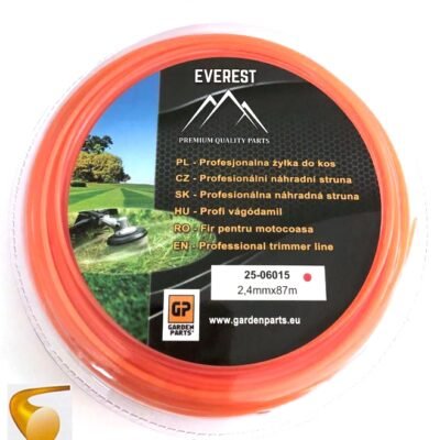Pjovimo Valas 2,4mm, 87m  EVEREST