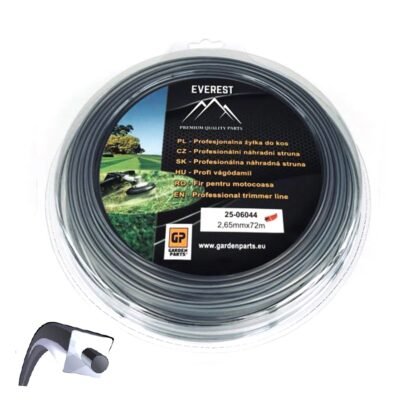 Pjovimo valas Dual Power Line 2,65mm 72M Everest