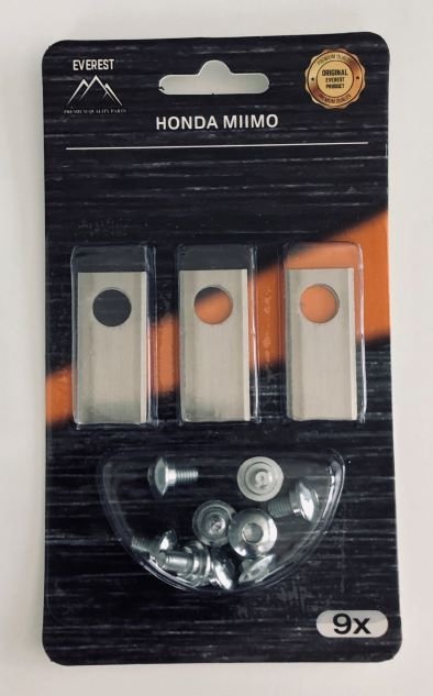 Roboto žoliapjovės peiliukai HONDA – rinkinys 9 vnt. (A.39)