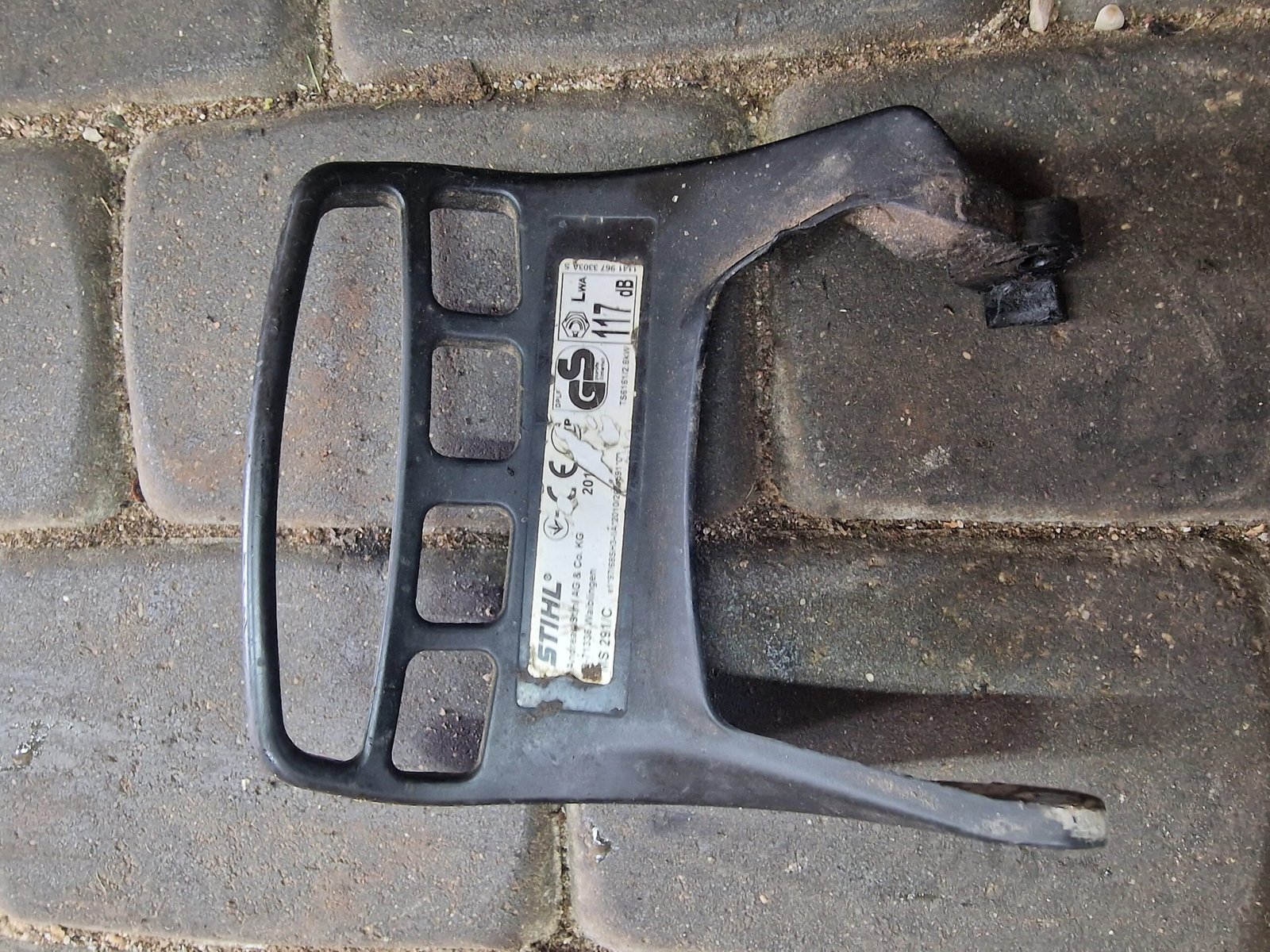 STIHL MS291/C Stabdžių rankena