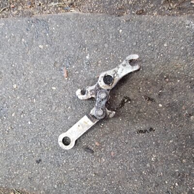 STIHL MS170 Stabdžių svirtis