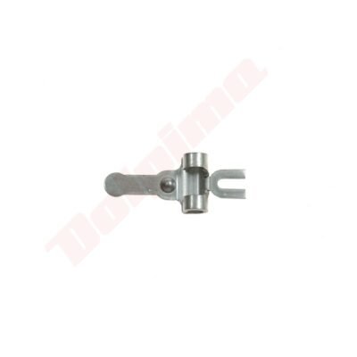 Karbiuratoriaus kuro įleidimo valdymo svirtis