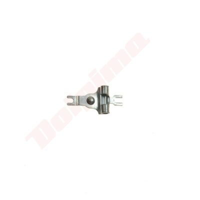 Karbiuratoriaus kuro įleidimo valdymo svirtis