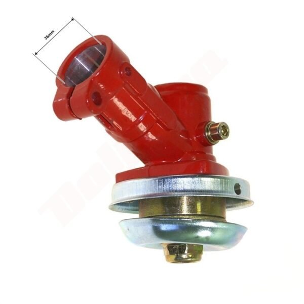 Reduktoriaus korpusas 26MM X 9T raudona
