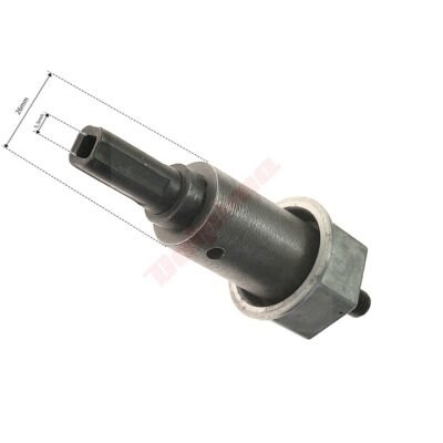 Viršutinė veleno dalis 26 mm 4T 5,5 mm