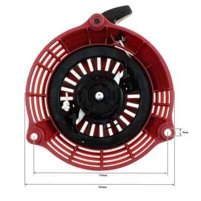 Rankinis starteris Honda GCV160 28400-ZM0-013 raudonas 9 mm