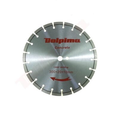 Deimantinis diskas betonui, lazeriu privirinti segmentai, 300x20MM 10×3,0MM