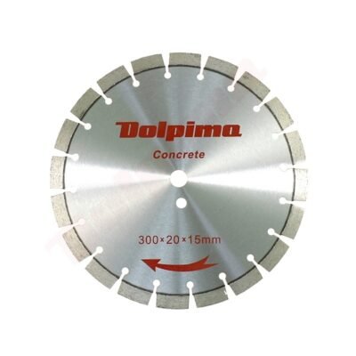 Deimantinis diskas betonui, lazeriu privirinti segmentai, 300x20MM 15×3,0MM