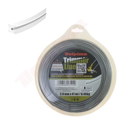 Trimerio valas DUAL-CUT SQUARE 3,0MM/ 47M