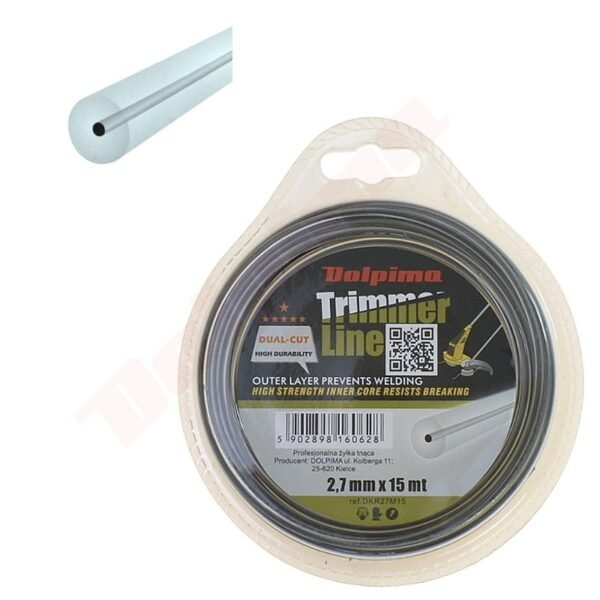 Trimerio valas DUAL-CUT 2,7MM/ 15M