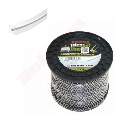 Trimerio valas DUAL-CUT SQUARE 2,7MM/184M