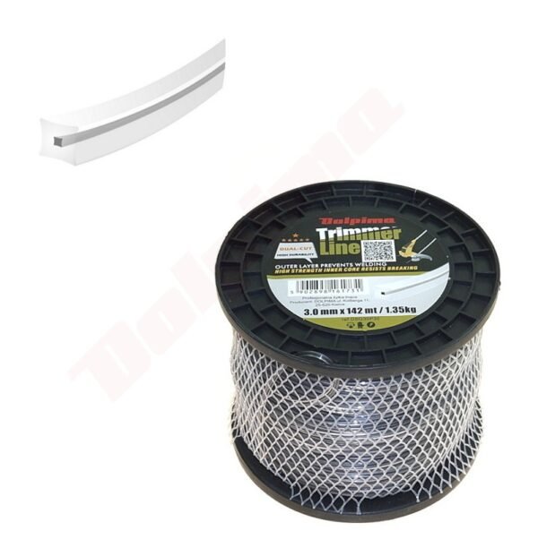 Trimerio valas DUAL-CUT SQUARE 3,0MM/142M