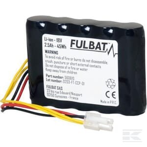 Akumuliatorius 18V 2.5Ah Li-ion FB560610