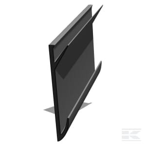 Vejos kraštas robotui, 5x1 m