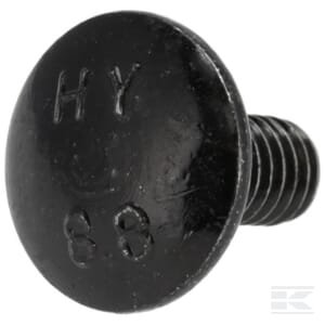 Varžtas M6 x 12 UNI5732 klasė 8.8, balto cinko 1128152060