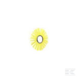 Šepetys polipropileninis 350x3" / 80 geltonas Ø 1.5 mm 1715353350