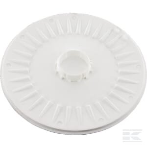 Stebulės gaubtas Ø210 baltas 1221102810