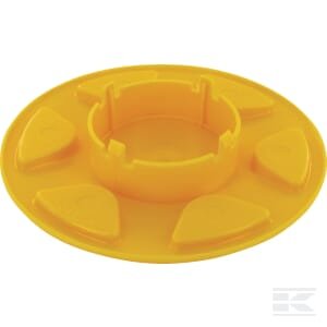 Stebulės gaubtas Ø190 geltonas 3221103450