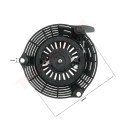 Rankinis starteris Honda GCV190 28400-Z0Y-013ZA juodas