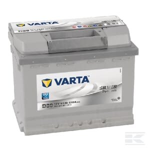Akumuliatorius 12V 63Ah 610A Silver Dynamic VARTA 5634010613162