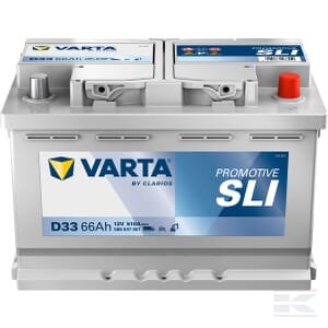 Akumuliatorius 12V 66Ah 510A D33 VARTA Promotive SLI 566047051
