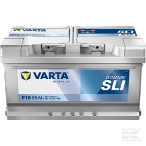 Akumuliatorius 12V 85Ah 800A F18 VARTA Dynamic SLI 585200080