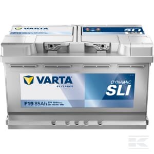 Akumuliatorius 12V 85Ah 800A F19 VARTA Dynamic SLI 585400080