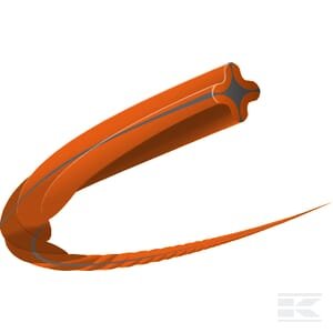 Trimerio valas Whisper Twist 2mm x 15m