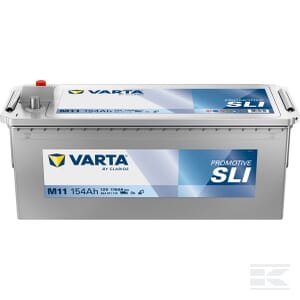 Akumuliatorius 12 V 154 Ah 1150 A VARTA Promotive SLI M11 654011115