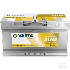 Akumuliatorius 12V 95Ah 850A LA95 VARTA Professional Dual Purpose AGM 840095085