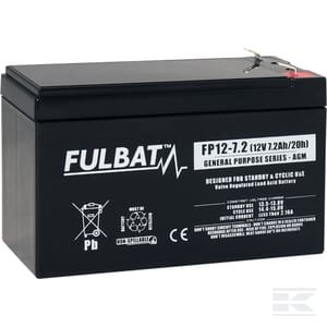 Akumuliatorius 12V 7.2Ah AGM FB590028