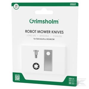 Peilių komplektas Belrobotics BIGMOW, 30 vnt.