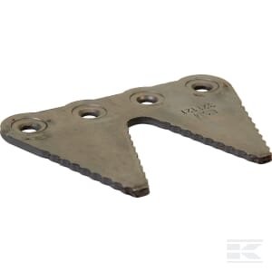 Dvigubas peilio segmentas