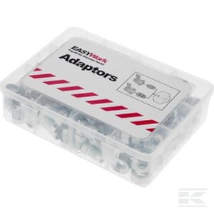 Trimerio galvutės adapterio varžtų rinkinys, 120 vnt.