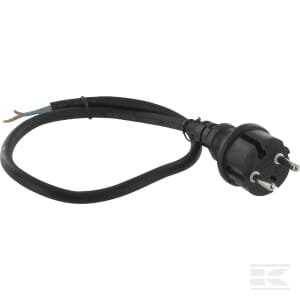 Pakaitinis maitinimo laidas 0.6m 2x1mm MVS0621