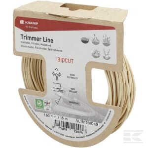 Trimerio valas Ø1.6x15m, apvalus, Kramp Biocut Starch