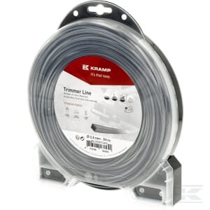 Trimerio valas 2,5 mm 59 m kvadratinis Titanium Power pilkas Kramp – NL2559TSKR