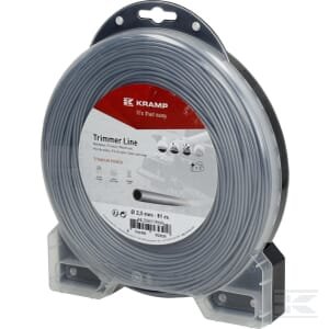 Trimerio valas 2,5 mm 81 m apvalus Titanium Power pilkas Kramp – NL2581TRKR
