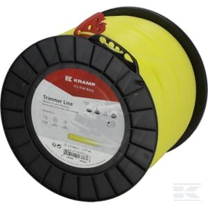 Trimerio valas Ø2.65mm 358m apvalus geltonas Kramp