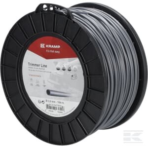 Trimerio valas 3 mm 164 m apvalus Titanium Power pilkas Kramp – NL30164TRKR
