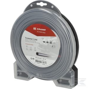 Trimerio valas 3,5 mm 41 m apvalus Titanium Power pilkas Kramp – NL3541TRKR