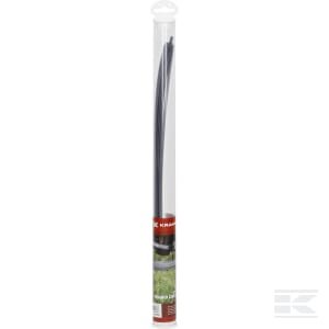 Trimerio valas Ø4.0mm L:42cm 13 vnt. kvadratinis Titanium Power, pilkas, Kramp