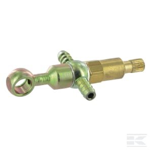 Dvigubas kuro kranelis su antgaliais 38058