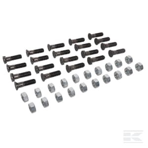 Varžtas ir veržlė (20x) M12x48 100323403
