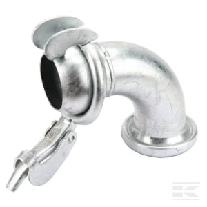 Vyriškas/moteriškas 3 1/2" alkūnė 90° Bauer 1041101