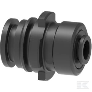 Tiesi šakės jungtis T3M x 10 mm žarnos įsiurbimas 10913C10