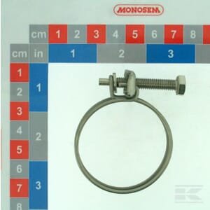 Apykaklės skersmuo 40-45 nerūdijančio plieno 10992259