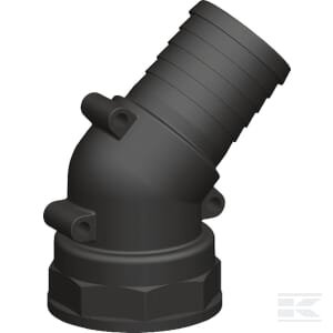 Žarnos galas 45° 50 mm x 2" F 111750