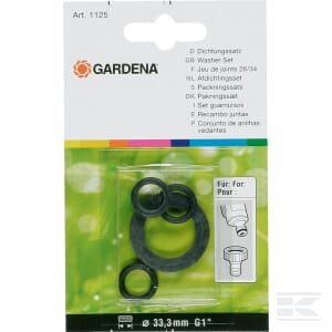 Sandarinimo rinkinys 3xo-žiedas. 1x žiedas 3/4" GA1124